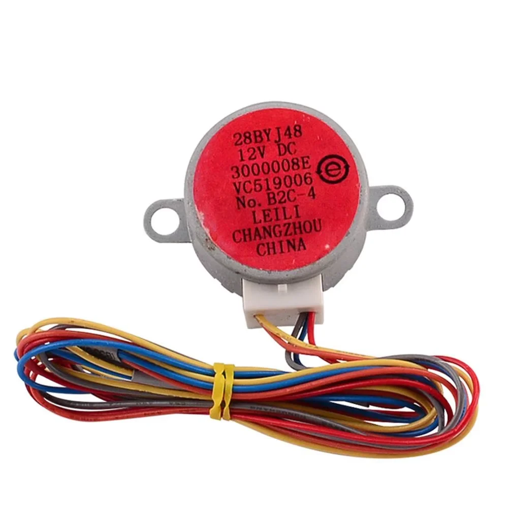 Air-Conditioning Accessories Swing Leaf Synchronous Motor for 28BYJ48 3000008E Gear stepper Motor 5 Wire 12V DC