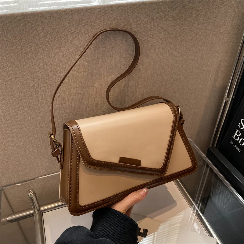 Famous brand design bags for women 2023 luxury bolso replica Fashion Retro Handbag Female Shoulder Bag shoulder bag Irregular