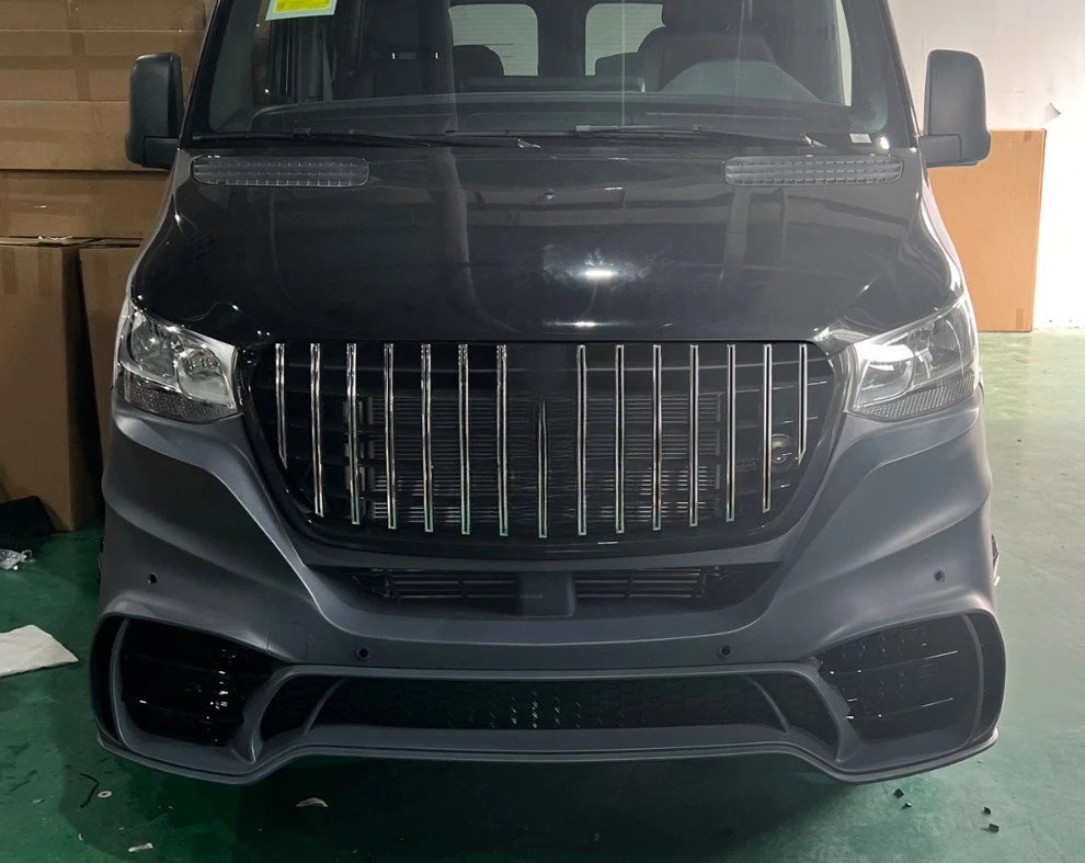 Body Kit for Mercedes Benz Sprinter W907,FOR Maybach Style Bumper, 2018, Car Modification Parts, Exterior Accessories