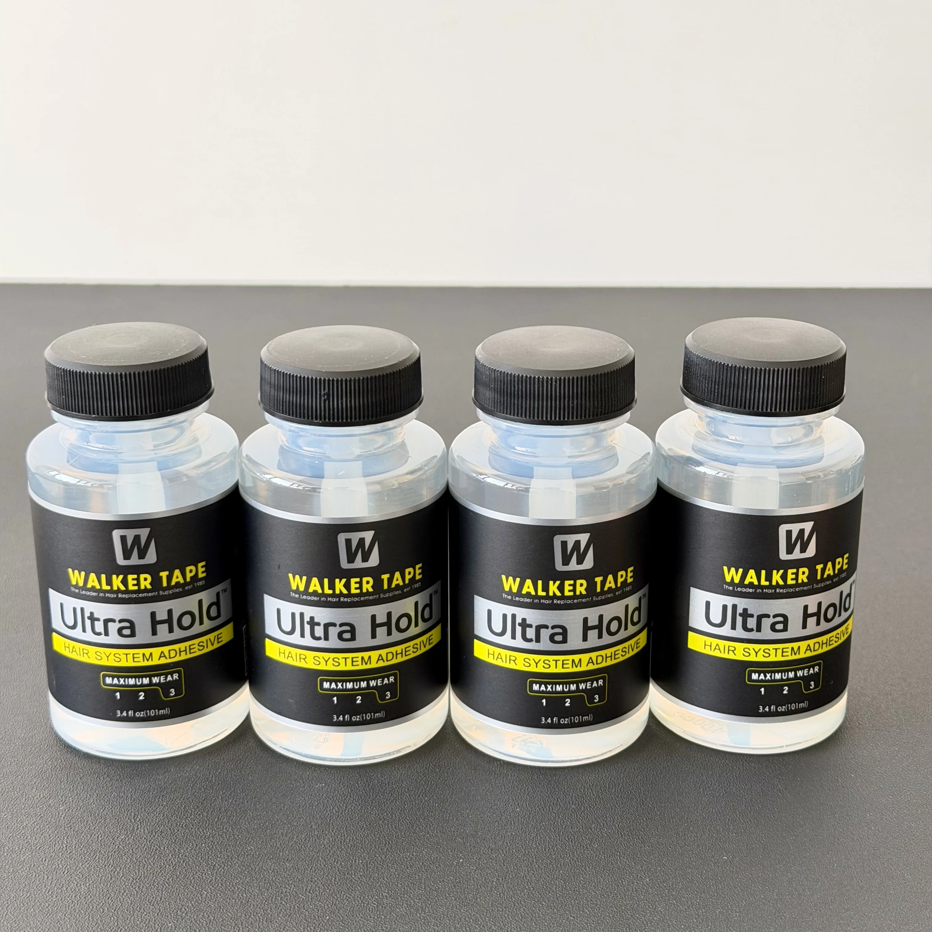 101ml Walker Tape Ultra Hold Lace Wig Glue Waterproof Transparent Lace Adhesive for Hair Replacement Brush-on Glue