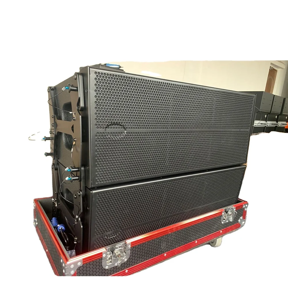

Активная линейная акустическая система Powered Line Array Professional Audio с двумя 10-дюймовыми динамиками, мини-акустическая система Pro Audio