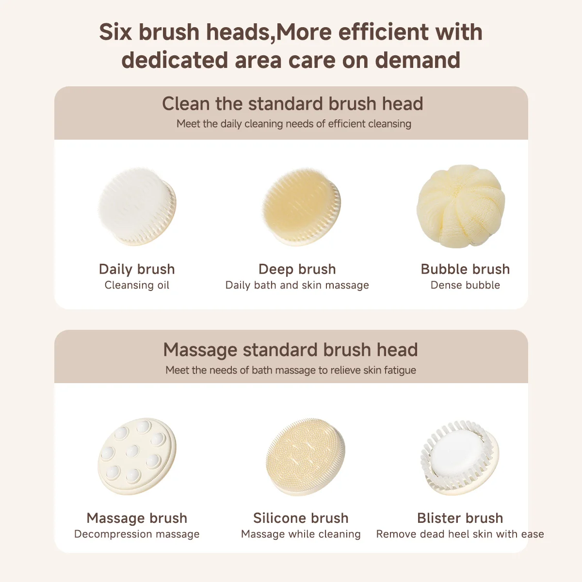 Electric Shower Brush Multi functional Back Rubbing Massage Body Rubbing Towel Long handled Back Brushing Tool DOCO LAB