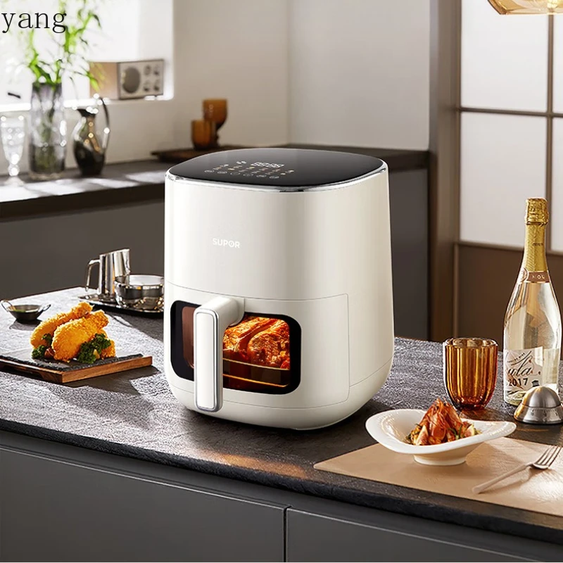 LTT air fryer automatic large-capacity visual electric fryer multi-function no-turn-over