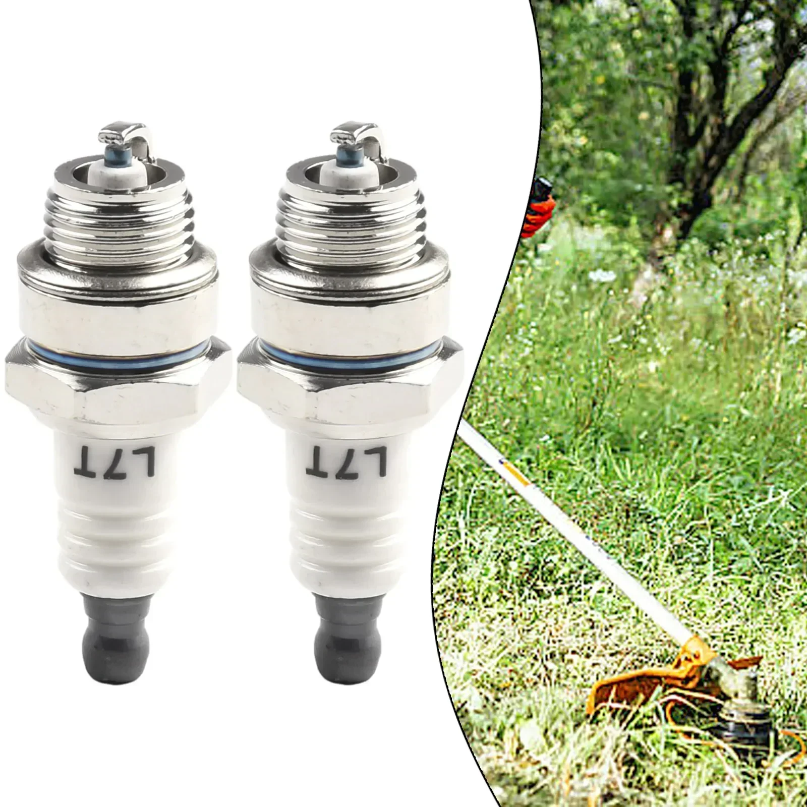 Запчасти для газонокосилки, свеча зажигания Yard, 2 шт., плоское уплотнительное сиденье для Beru Z261, Bosch WR11EO, замена для Champion RJ19LM