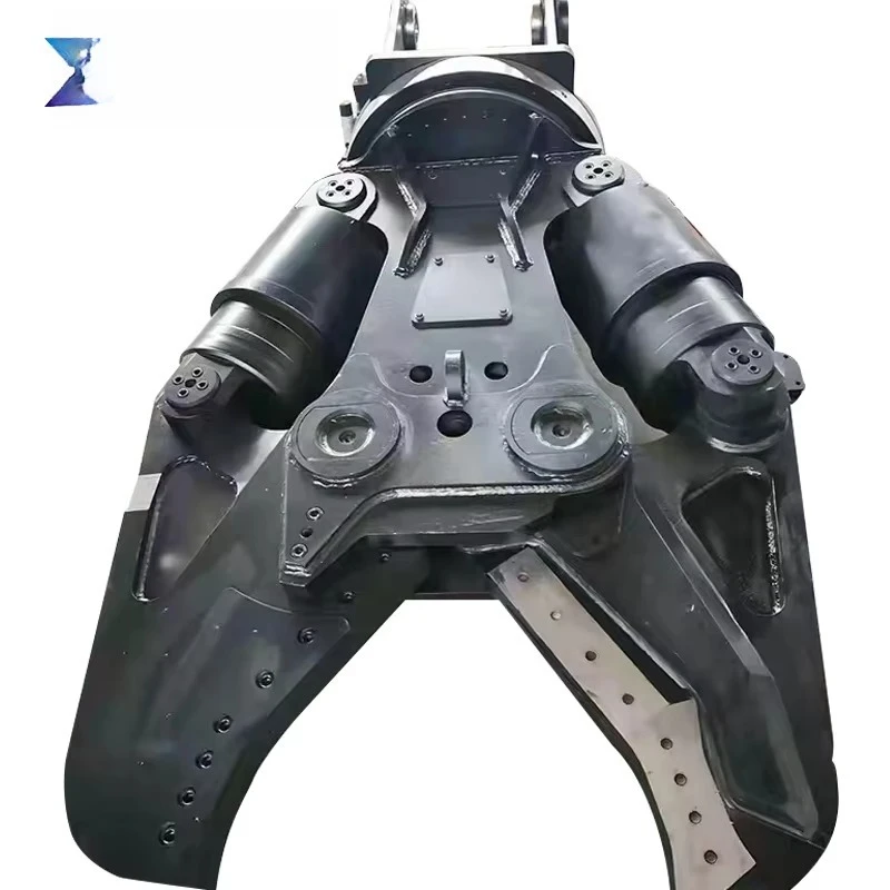 

Yugong Powerful Cutting Force of the Hydraulic Double-Cylinder Pliers for Excavators Is for Scrap Metal Removal Shears