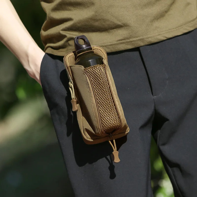 

Outdoor insulated water cup bag, multifunctional cup cover, tactical water kettle, mobile phone accessory kit