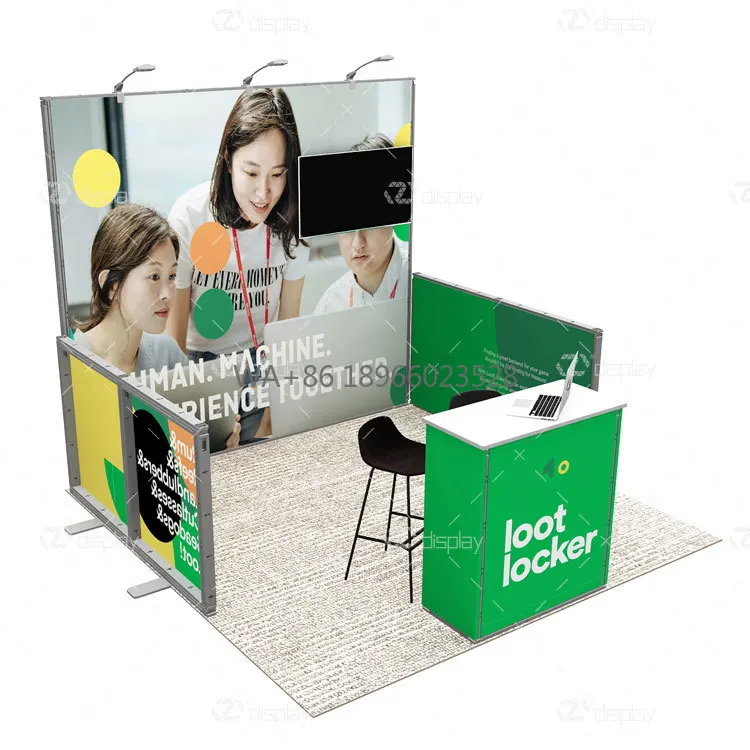 10x10ft America Standard Shell Scheme Exhibition Booth