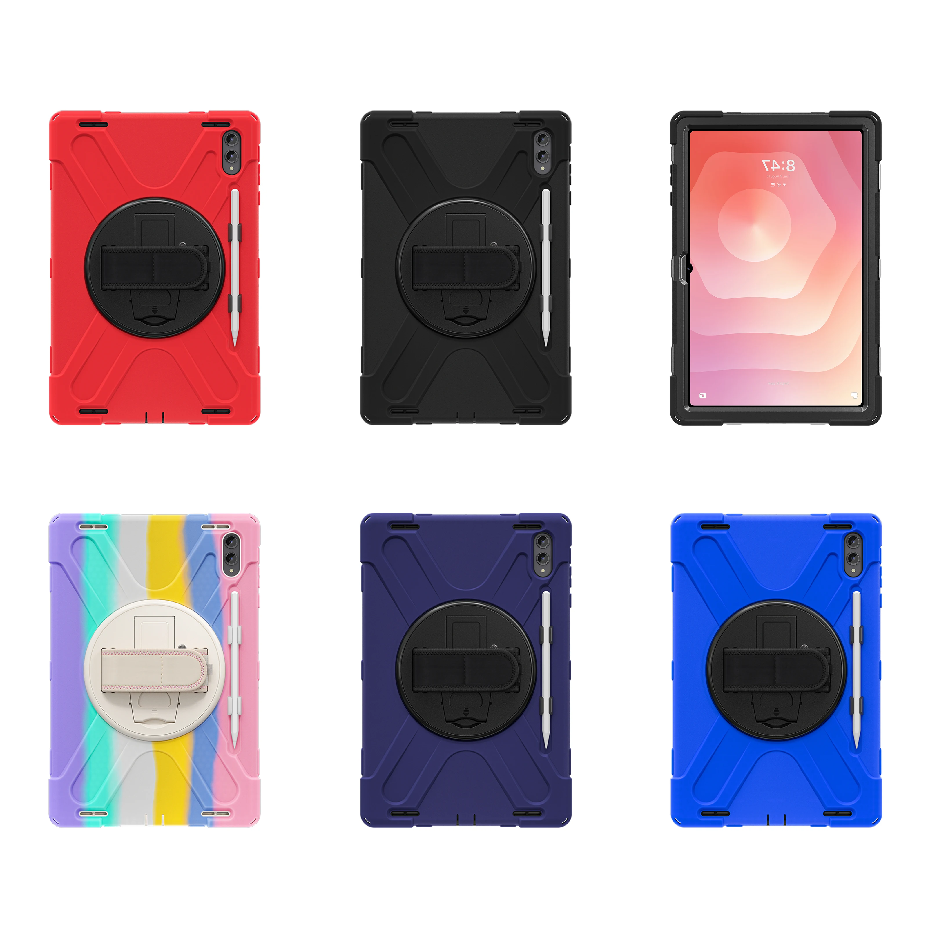 

Anti fall Multifunctional Tablet Protective Cover For Samsung Galaxy Tab S11 Ultra 14.6 2025 Stand Tablet Case Kids Funda