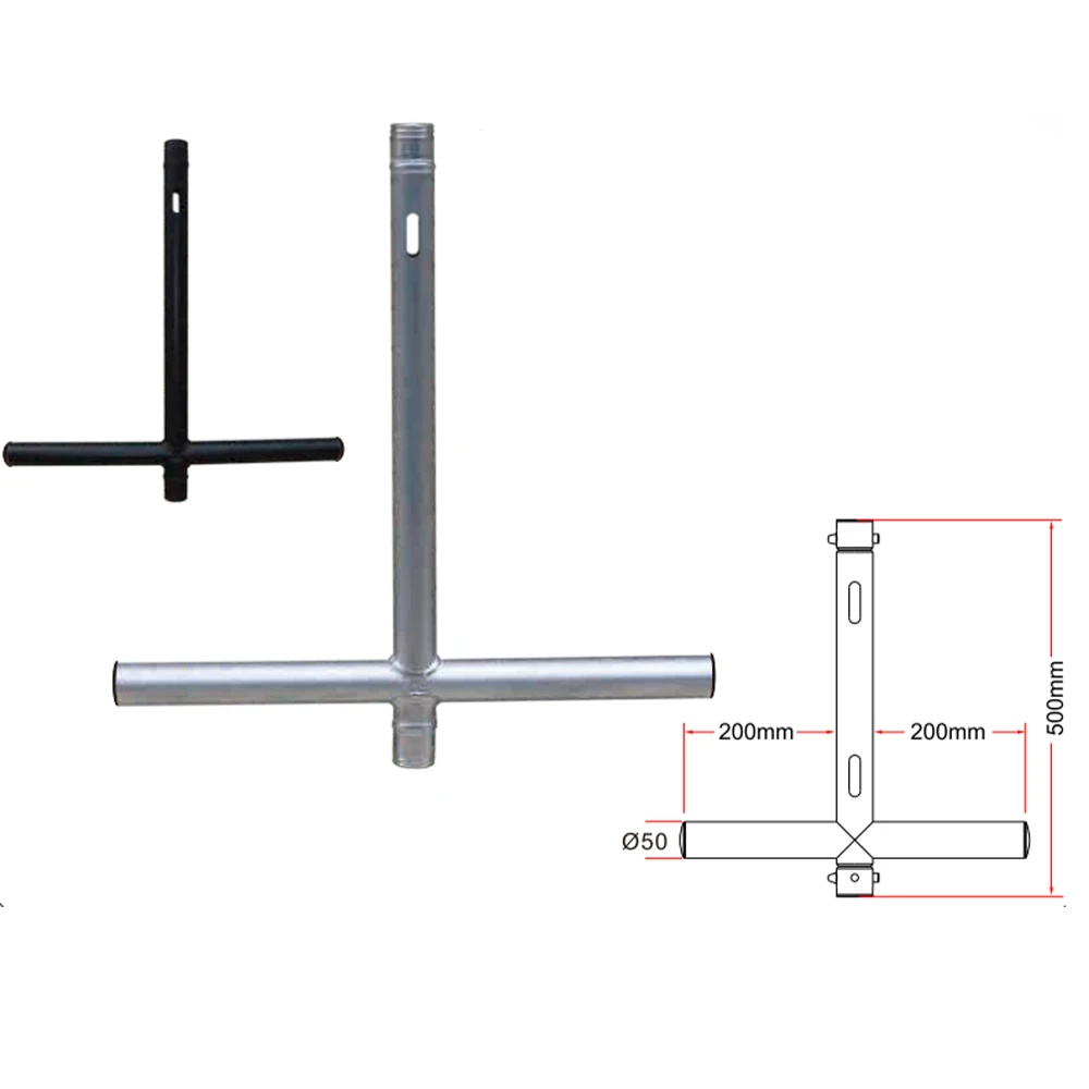 1pcs Aluminun Pro Light Stand T Frame Truss for Hanging Stage Lights and Speakers DJ Stage