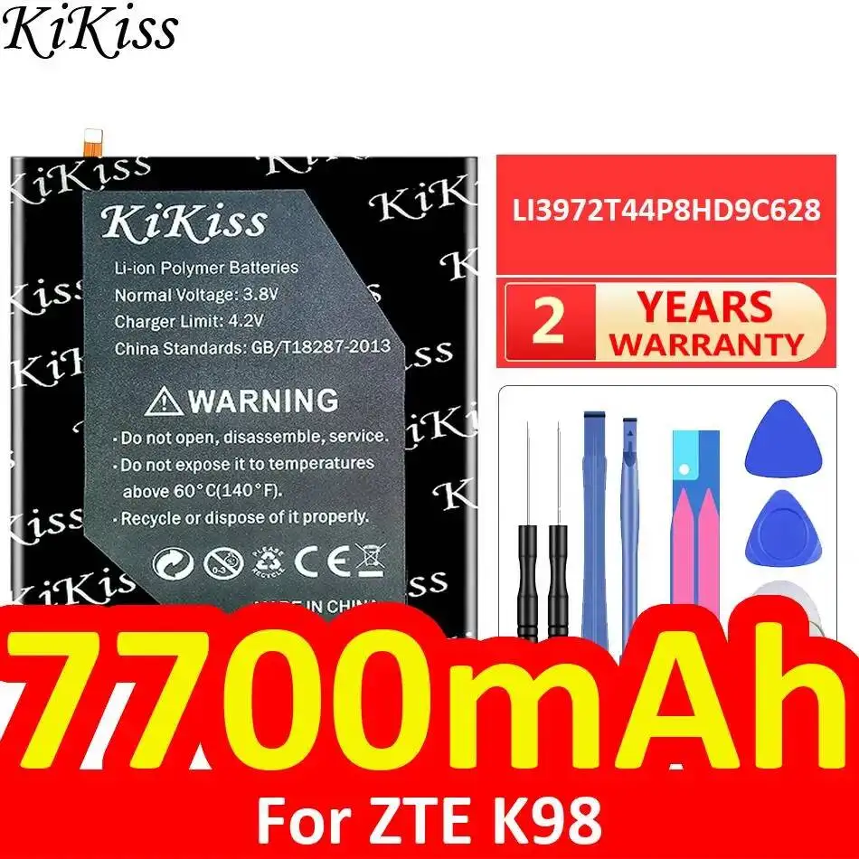 7700mAh LI3972T44P8HD9C628 For Zte K98 Long-Lasting Performance Tablet Battery Lightweight