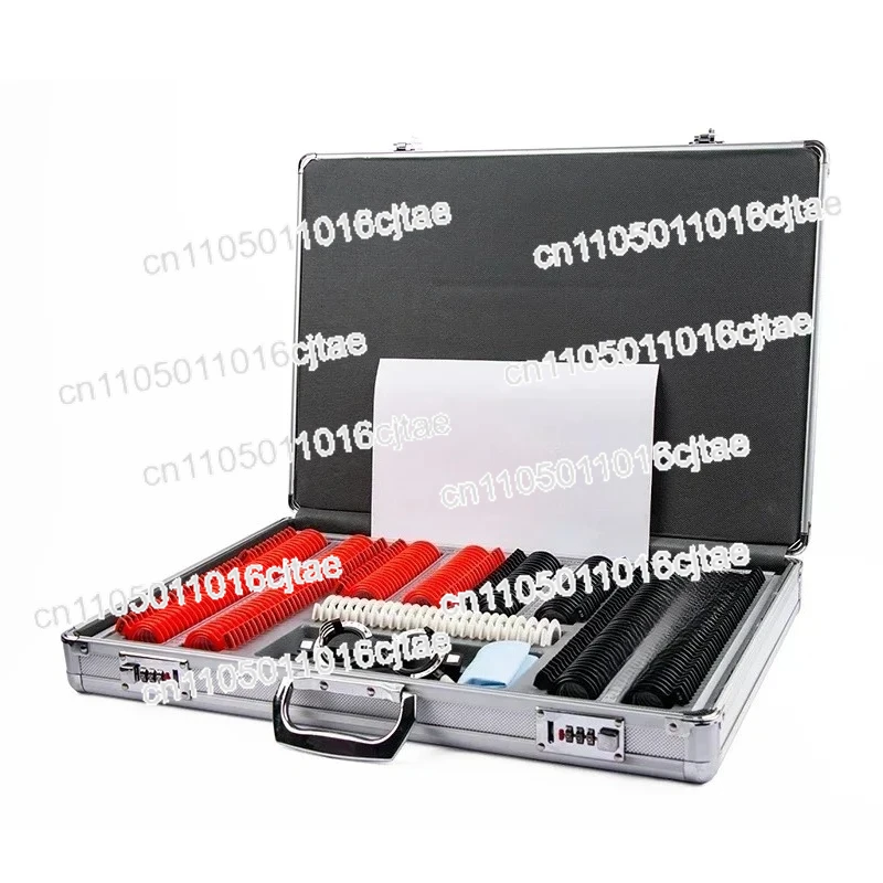 

Professional Portable Metal 266PCS Optometry Test Box Trial Lens Set
