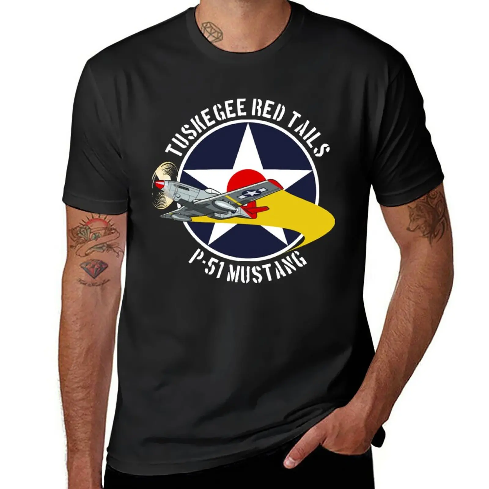 New Tuskegee Red Tails T-Shirt custom t shirt custom t shirts design your own funny t shirt sublime t shirt tshirts for men