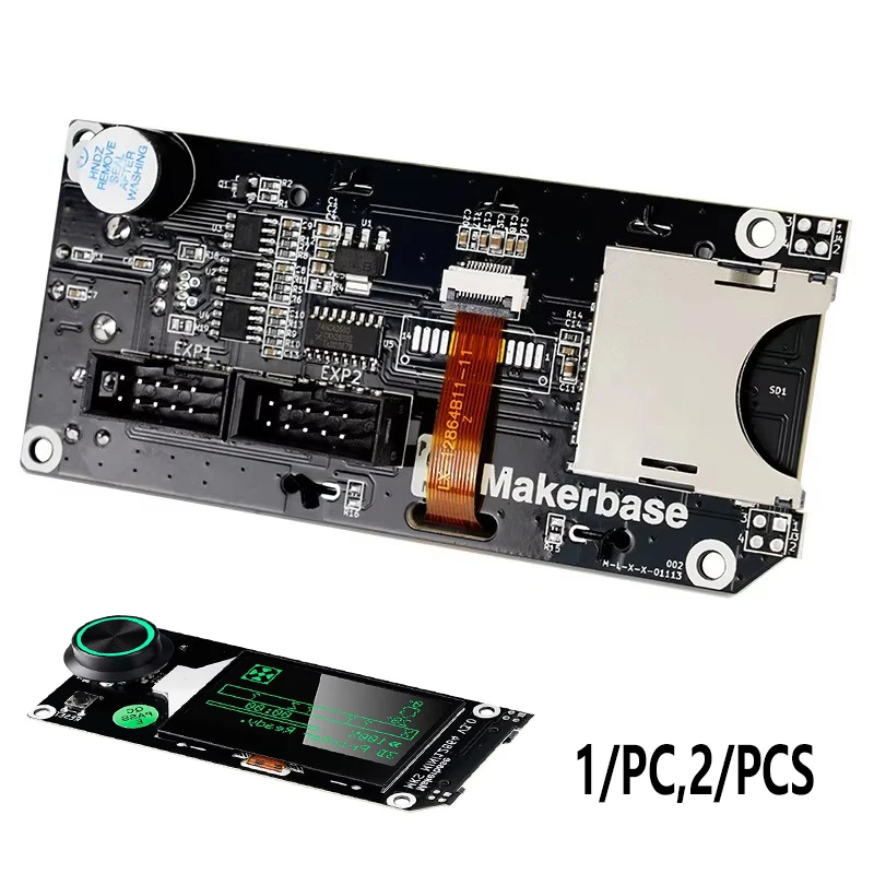 3D Printer Accessories Control Board Fit MINI12864 V3 SD Card Side Insertion Positive Insertion Display Screen Motherboard