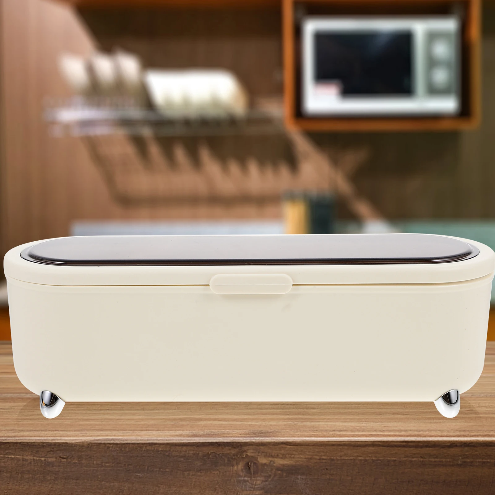 

Spice Seasoning Clear Spice Container Lid Divided Compartments Kitchen Condiment Plastic Household Storage