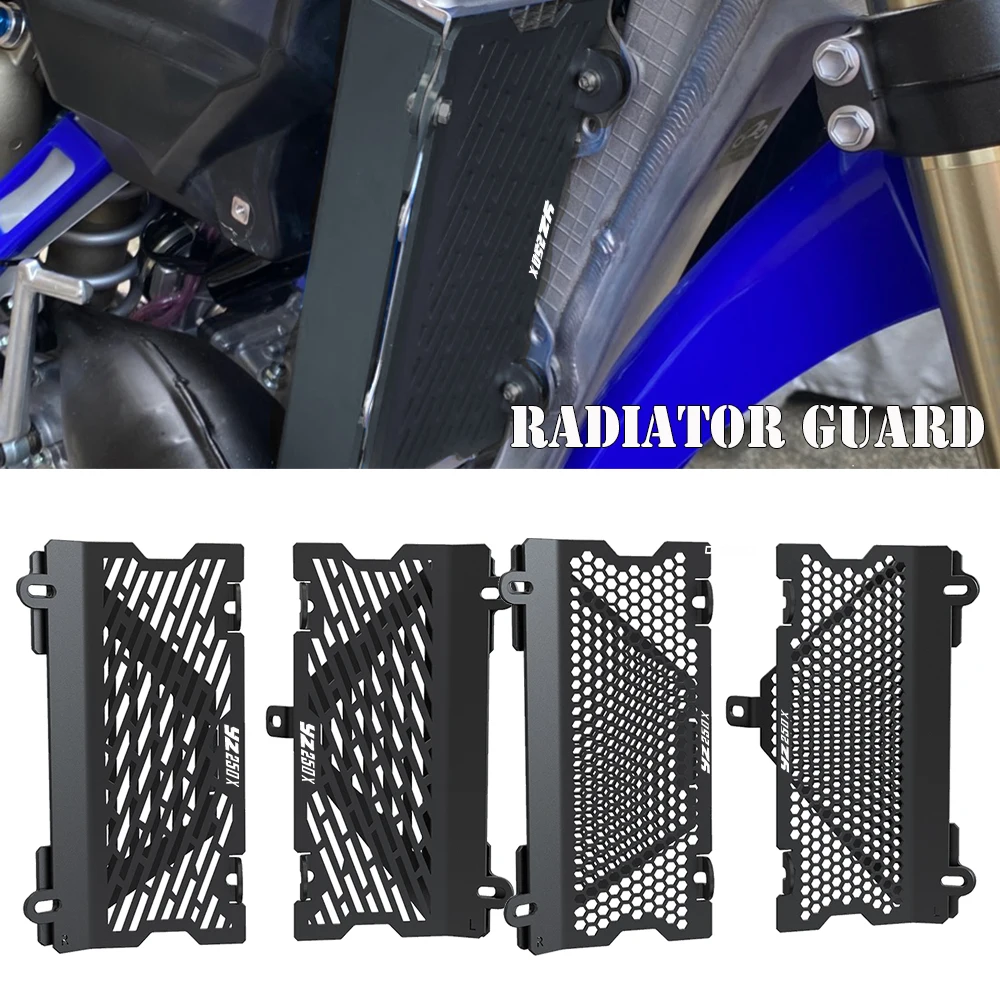 

For Yamaha YZ250 YZ250X 2002-2023 2024 Motorcycle Radiator Guards Engine Oil Cooler Radiator Guard Cover Protector YZF 250 F/G