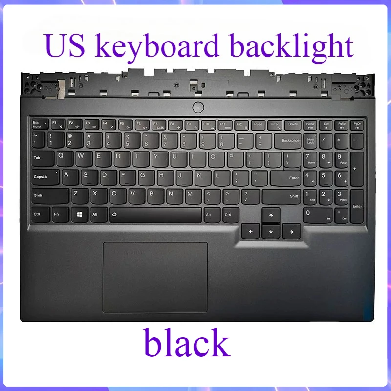 New For Legion 5-15 5-15ITH6H 15ITH6 15ACH6H 15ACH6 2021 Laptop Palm Pad Keyboard/Host Cover SP/US/UK/ RU Backlit Keyboard