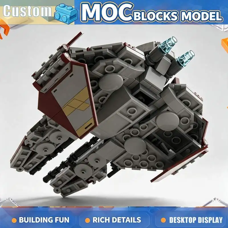 201PCS MOC Sci Fi Space Interceptor Fighter Jet Model Building Blocks DIY Assembly Educational Creative Collection Display Gift