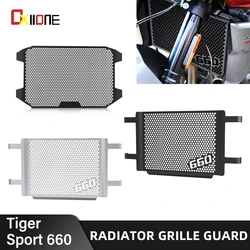 2022-2025 Motorcycle Radiator Grille Guard Protection Cover Aluminum Accessories For Tiger Sport 660 Tiger 660 Sport 2023 2024