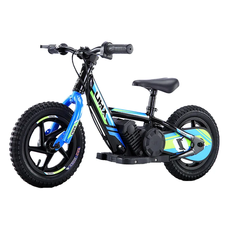 Factory Direct Wholesale 12 16 Inch Kids Electric Balance Bike 21V200W Outdoor Scooter Bike image 2