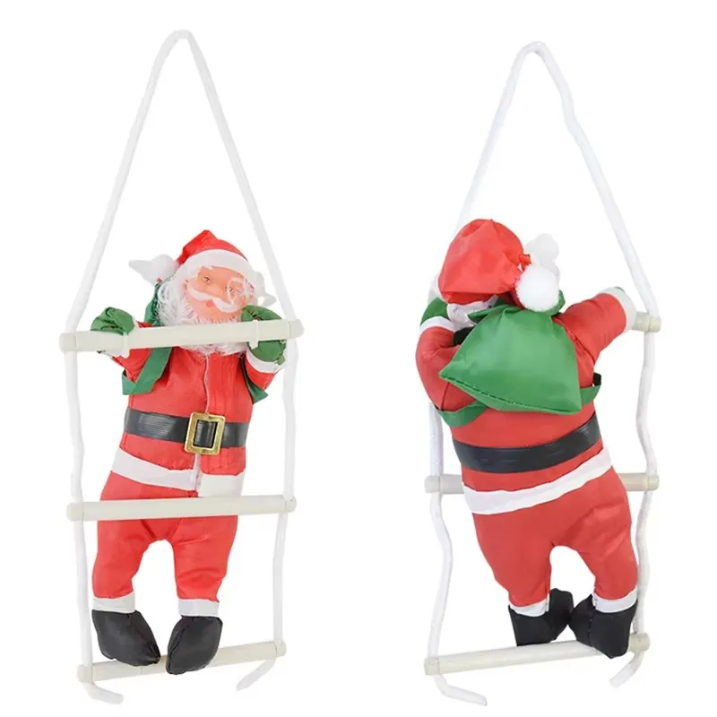 

Santa Claus Hanging Doll Christmas Tree Pendant Ornaments Christmas Decorations for Home Noel Natal Navidad New Year Kids Gift