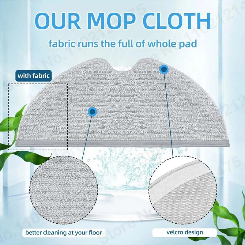 Hauptseitenbürste Filter Mopp Tuch Ersatzteile für XiaoMi Mijia 1C 2C 1T STYTJ03ZHM Dreame F9 Kit Roboter Staubsauger Zubehör