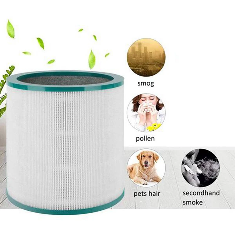 HEPA 교체 공기 필터, 다이슨 TP01,TP02,TP03,BP01 AM11 타워 청정기, 순수 핫 쿨 링크 교체 부품, 2 팩