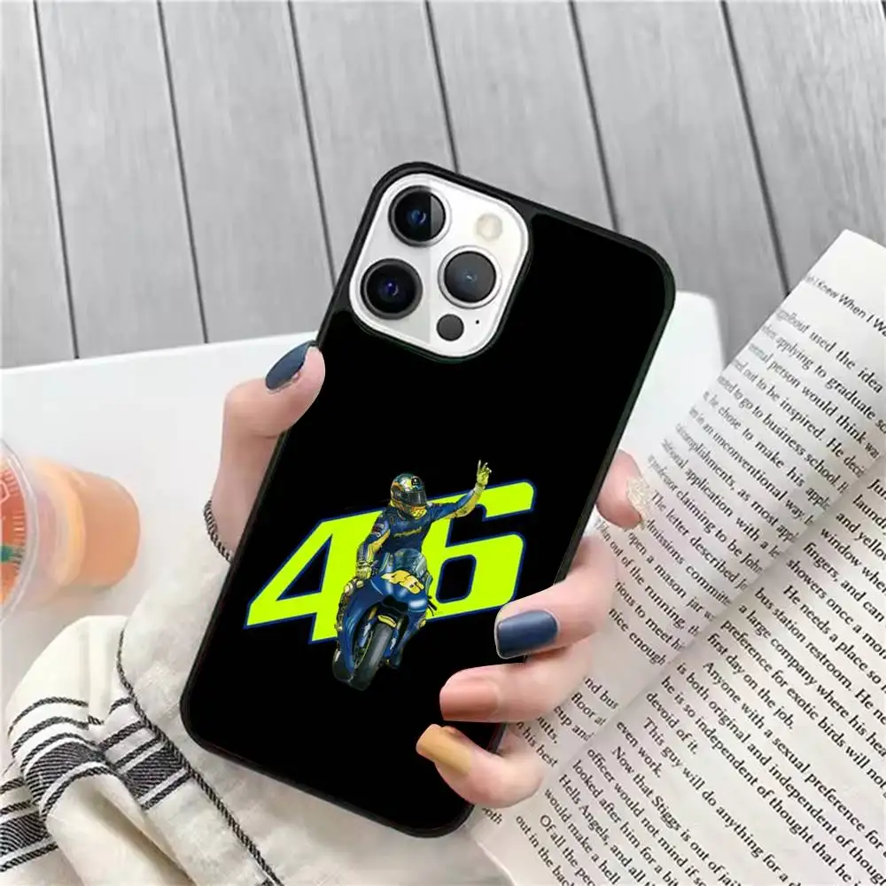 1 funda de teléfono V-ValentinoS r-ossies 46 magnética fuerte para IPhone17 16 15 14 13 Pro Max 11 12 Mini