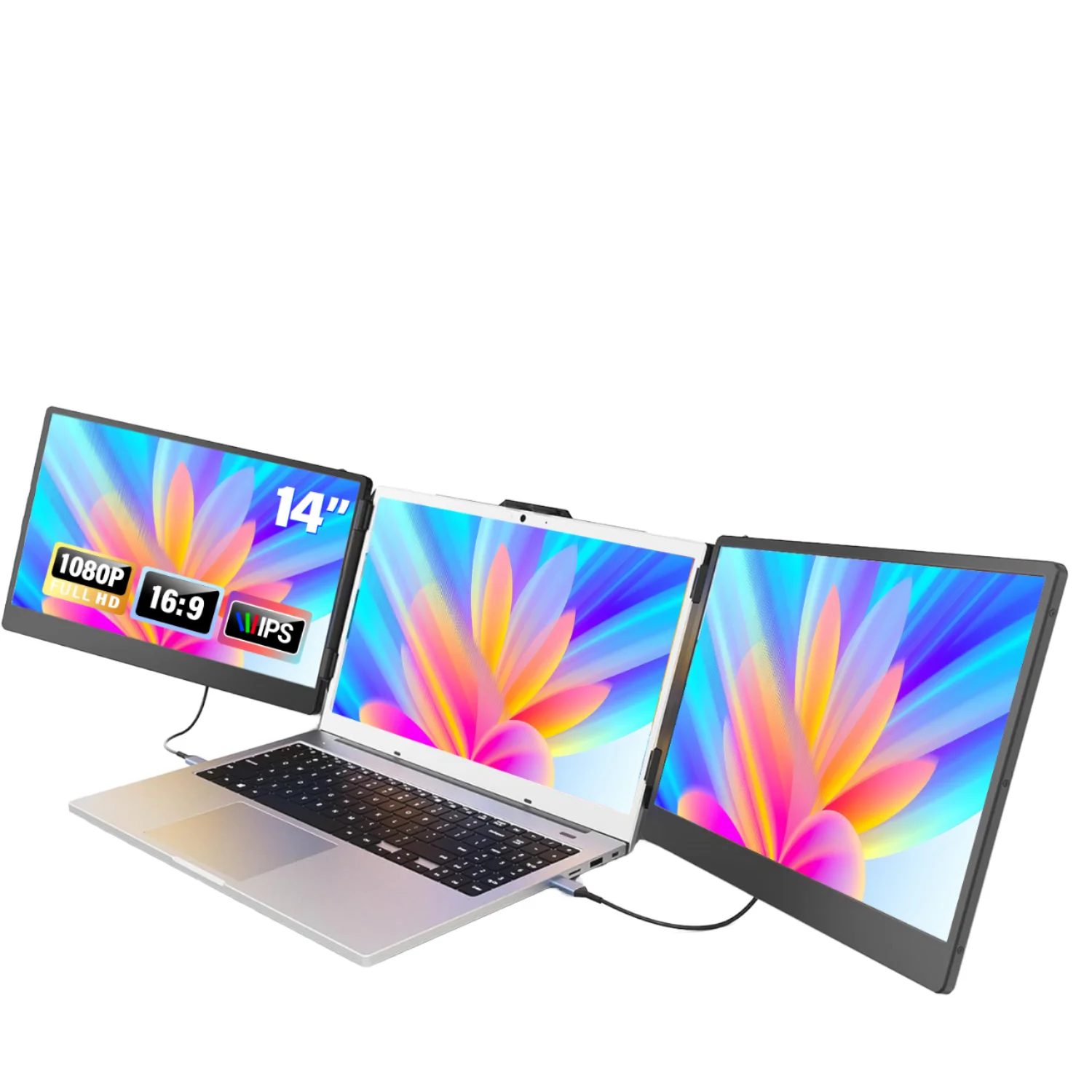 Dual Monitor Portable Screen Extender for 13-17.3