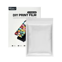 TuoLi Manufacturer 3D Sublimation Heat Press Transfer Printing Film for DIY Mobile Phone Case Machine