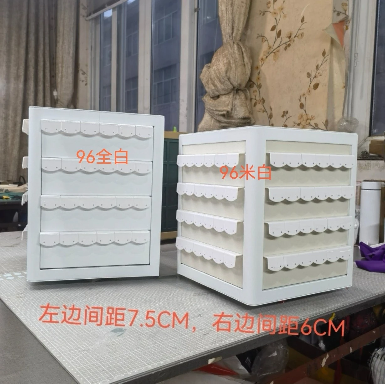 Jewelry Rack Live Broadcast Manual Electric Automatic Rotation Earrings Acrylic Jewelry Display Rack Display Jewelry