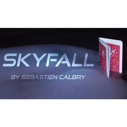 SKY FALL by Sebastien Calbry Gimmicks Card Magic and Trick Decks Close Up Performer Walk Around Magic Magician Fun Magic Tricks