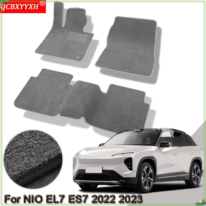 For NIO EL7 ES7 2022 2023 Custom Car Floor Mats Waterproof Non-Slip Floor Mats Internal Protection Carpets Rugs Auto Accessory