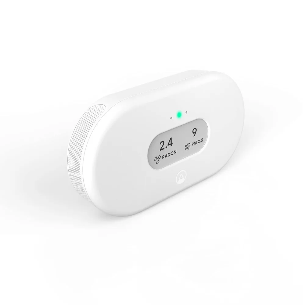 Battery Powered Radon & Air Quality Monitor (PM, CO2, VOC, Humidity, Temp, Pressure)