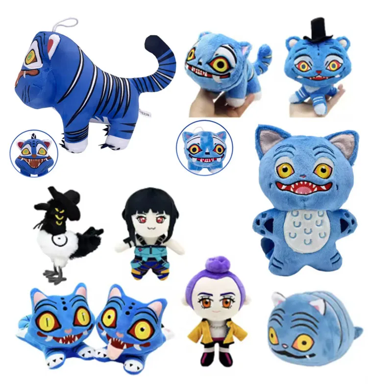 

New Demon Hunters Tiger Plush Toy Demon Hunters Kpop Accessories Toy Tiger Plushie Doll K Pop Demon Hunters Merch Birthday Gift