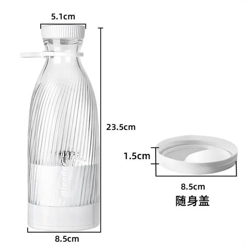 Portable Electric Juicer Blender Usb Mini Fruit Mixers Juicers Fruit Extractors Food Milkshake Multifunction Juice Cup Bottle