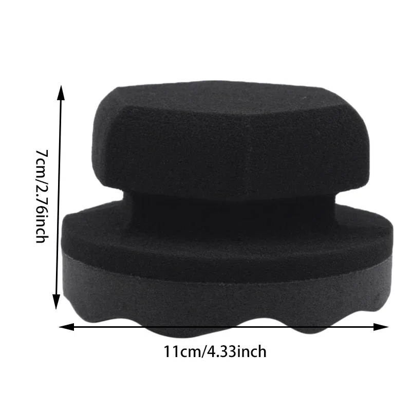 Car Vehicle Wax Polish Foam Sponge Hand Soft Pad/Buffer Polishing Accessories