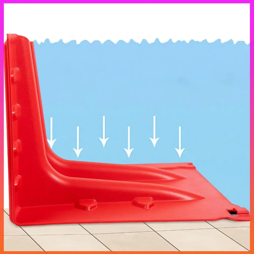 แผงกั้นน้ำท่วมแบบถอดประกอบได้ ขนาด 52 ซม. 6 ชิ้น สำหรับป้องกันน้ำท่วม ใช้งานได้รวดเร็ว เหมาะสำหรับอุทกภัณฑ์ สะพาน และทางหลวง