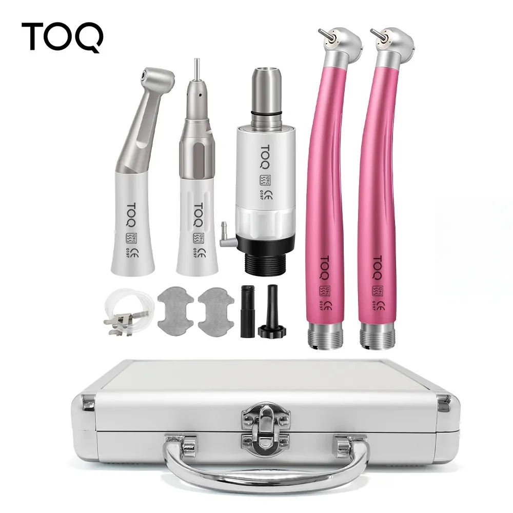 Dental High & Low Speed Handpiece kit Straight Contra Angle Air Turbine 2/4 Hole M4 / B2 Whole Set Dental equipments