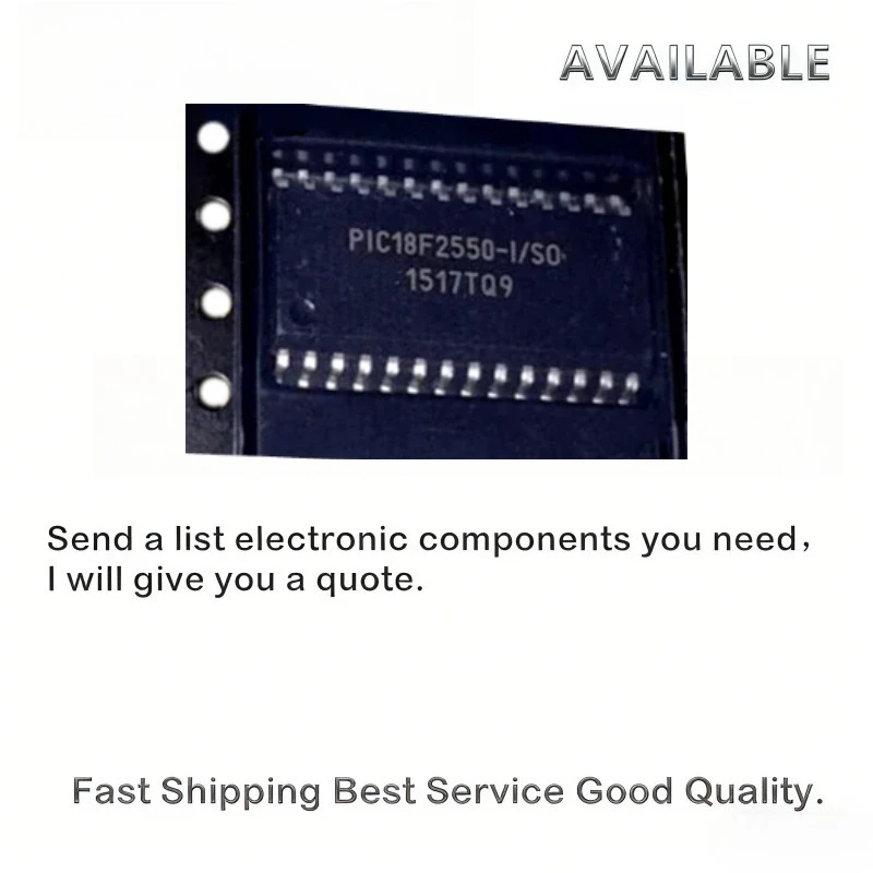 

10Pcs/Lot Original PIC18F2550-I/SO PIC18F2550 SOP-28 IC Chip Best in Quality