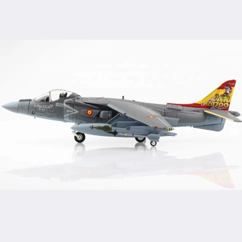 

Diecast 1:72 Scale Spanish navy EAV-8B Carrier-based aircraft simulation aircraft finished model Static decoration Souvenir