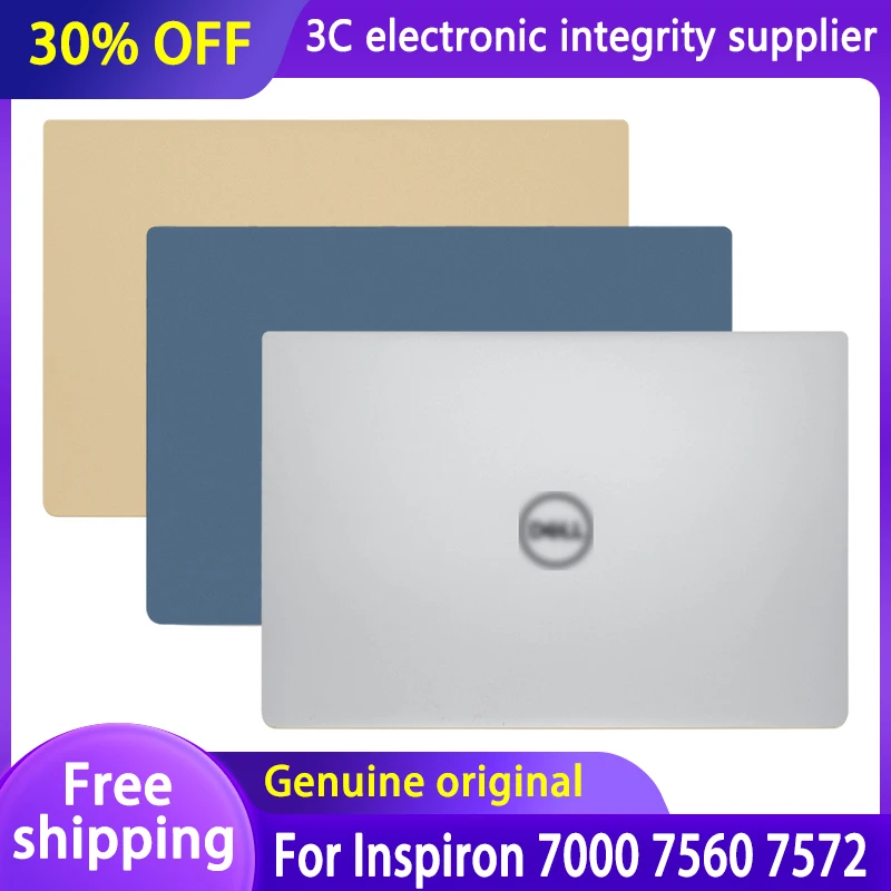 

New Original Laptop Cover For Dell Inspiron 7000 7560 7572 019D5T P61F 07D54D LCD Back Cover/Front Bezel/Bottom Case