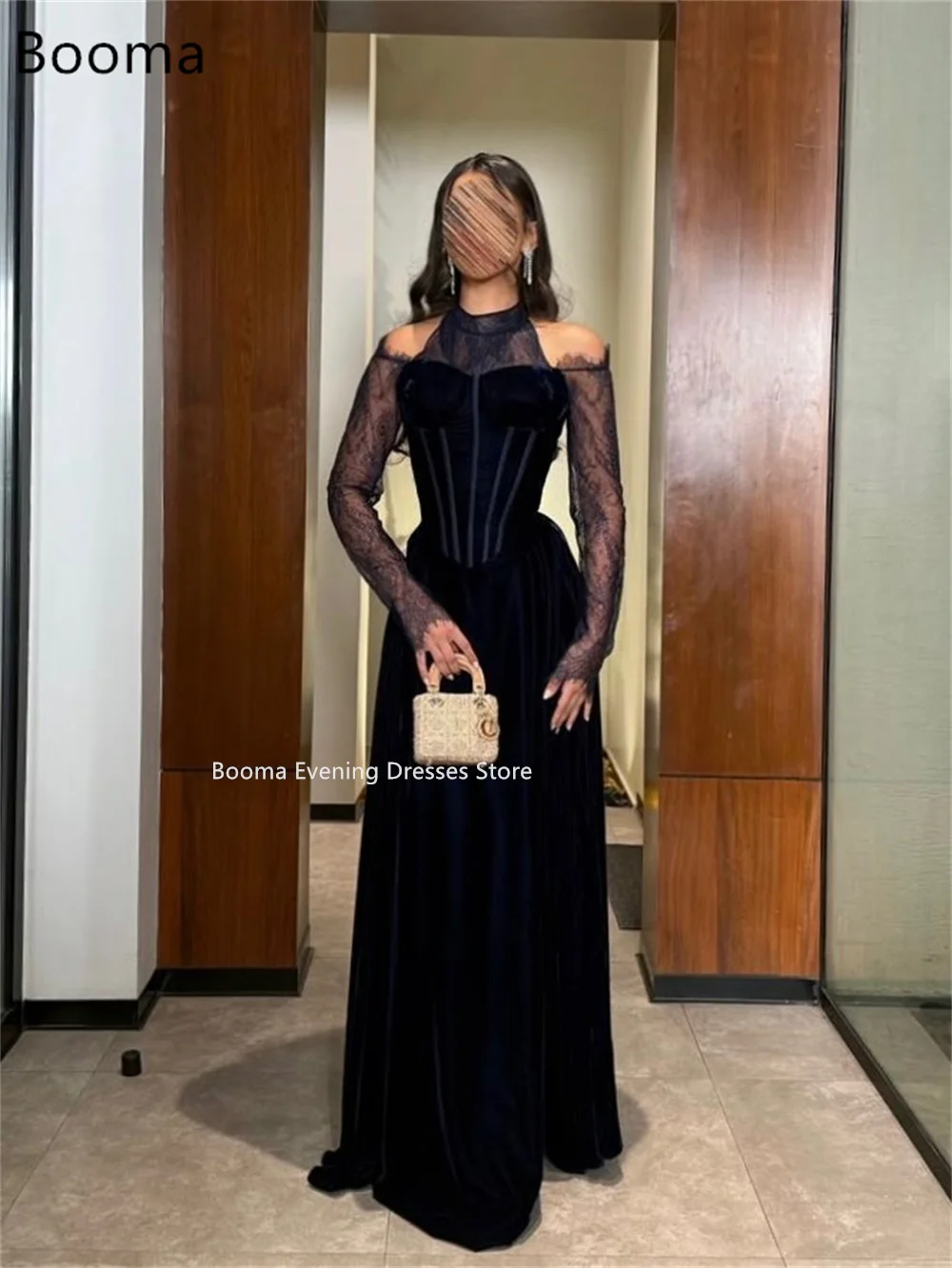 booma evening dresses store Women's Booma Chiffon A Line Prom Dress Sleeveless Sweetheart Neck, Mid  Calf Length