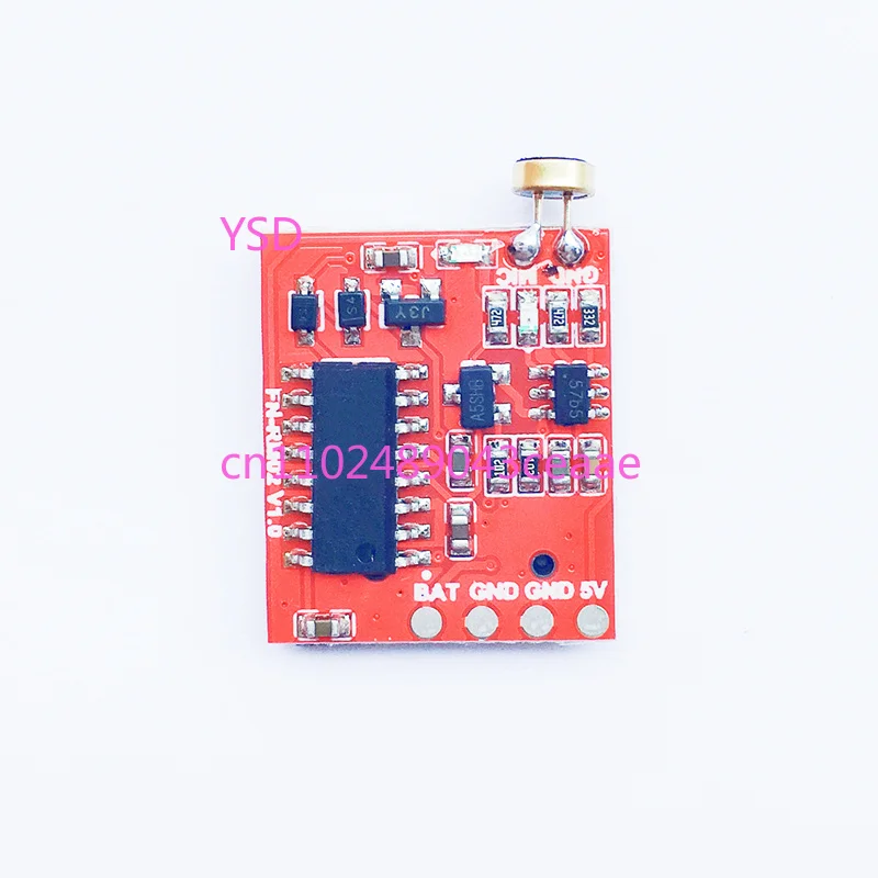 Small Digital Audio Recorder Module, Support Micro SD Card Voice Recording Playback Board