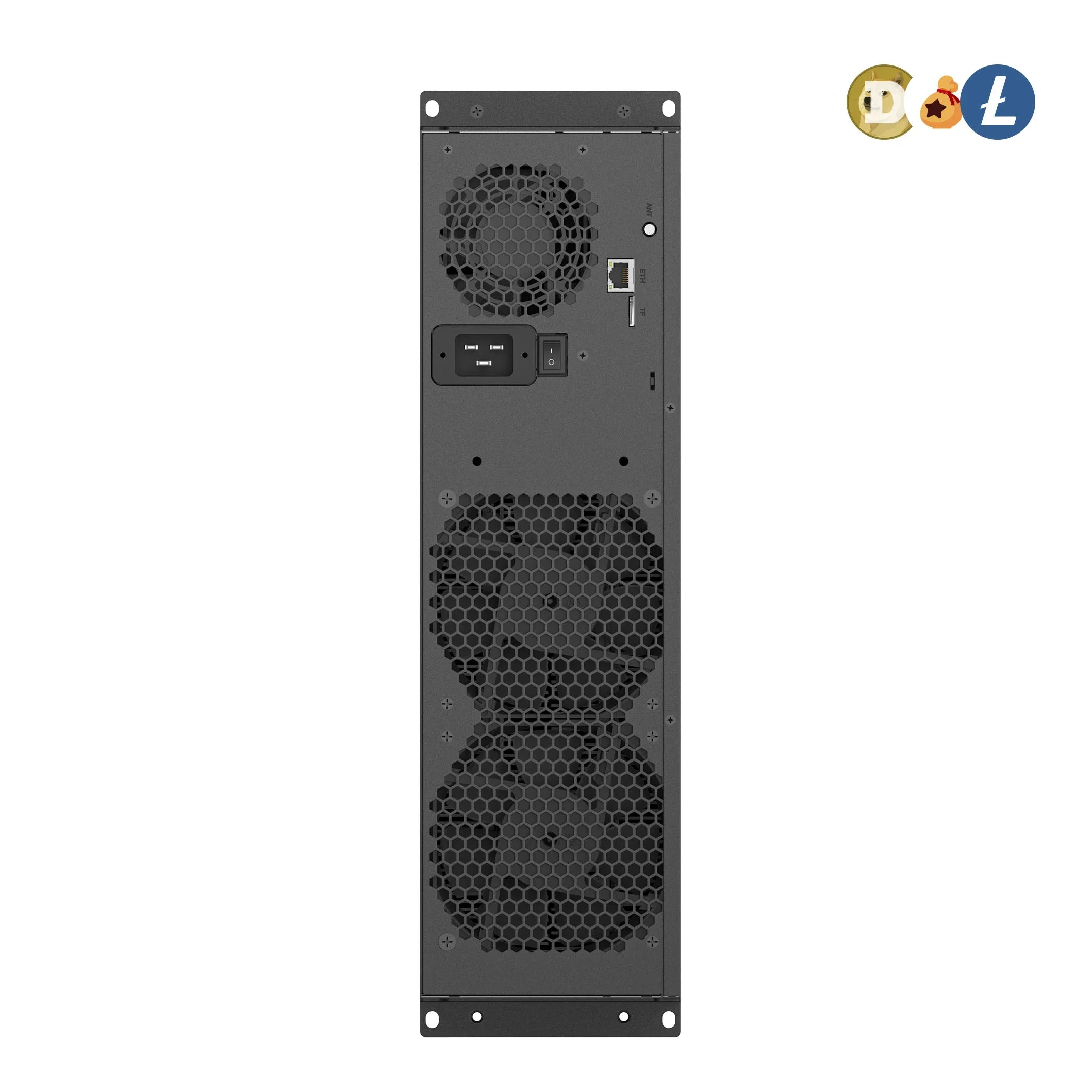 New Goldshell E-DG1M Crypto Miner Dual-Mode 3400MH/2600MH LTC Doge Miner Doge Coin Home Miner ASIC Miner 1800W/1100W with PSU