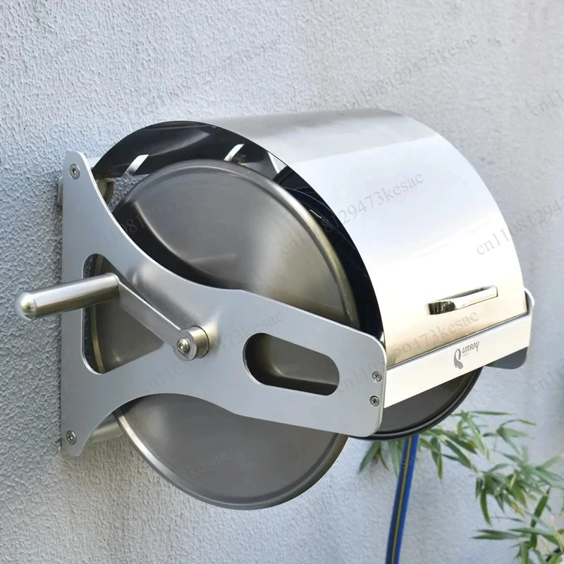 Heavy Duty Metal Garden Hose Reel Cart | Portable Watering & Irrigation System | Multi-Function Car Wash &Patio Cleaning Station