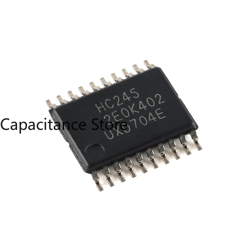 10PCS Original Authentic 74HC245PW-Q100J TSSOP-20 Eight-way Bus Transceiver; Tristate