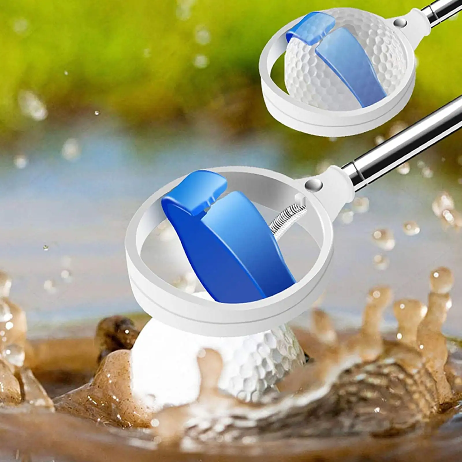 

Golf Ball Retriever Telescopic Golf Ball Picker Shaft Scoop Picker Tool