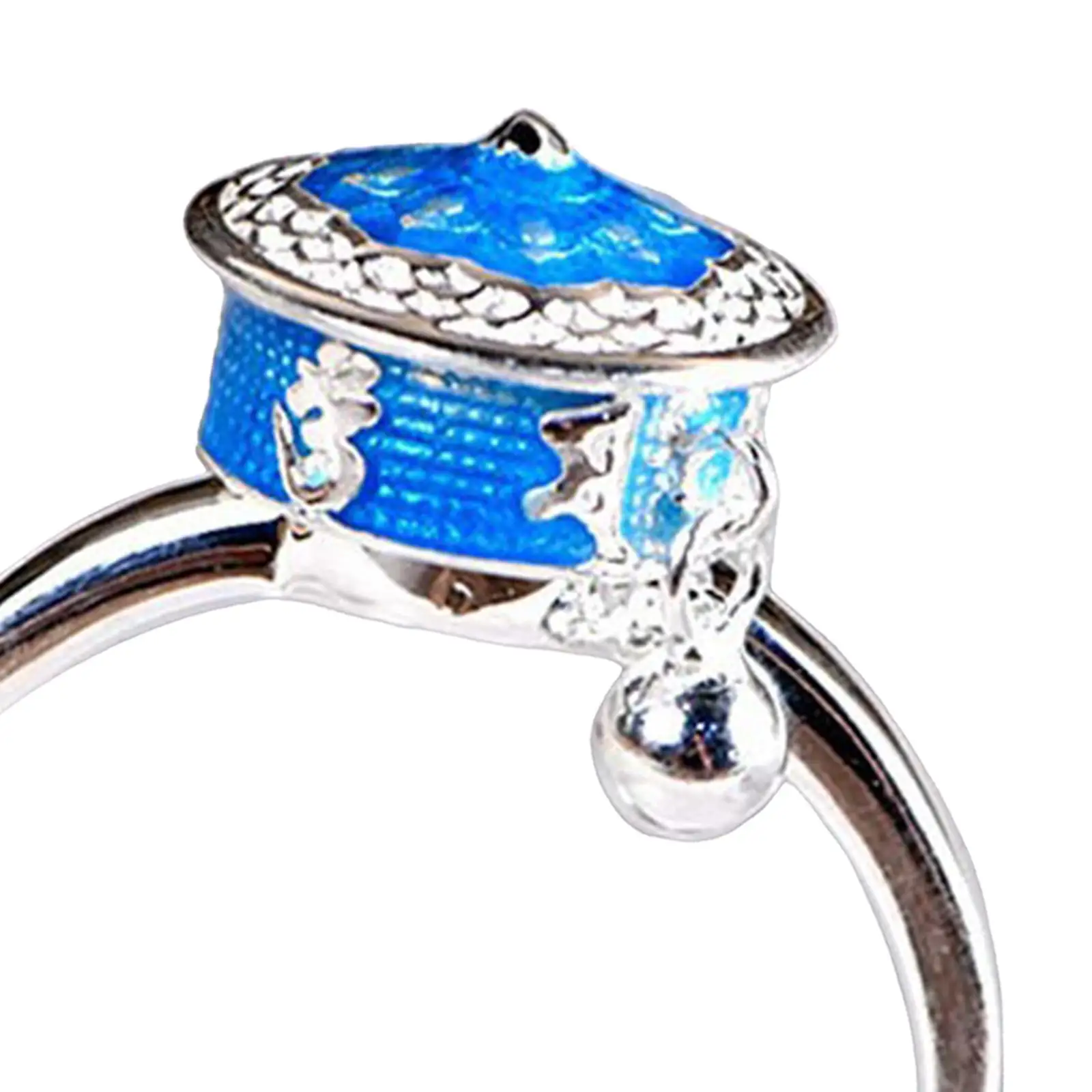 Rings Resizable Rotatable Creative Jewelry Gifts for Women Female Party