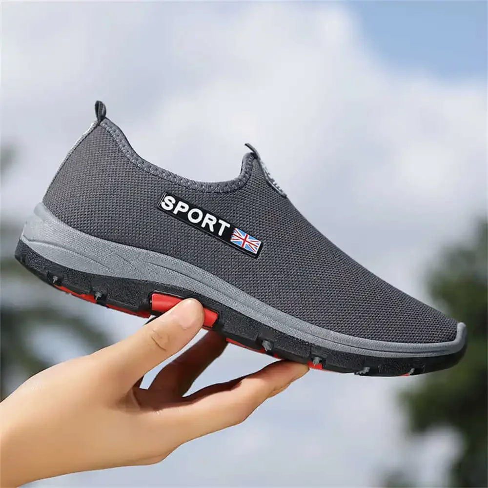 44-45 Without Lacing Sneakers Men 2024 White Casual Novelty Sports Shoes Golf 6 New Fast Pro Hit Basket Top Sale