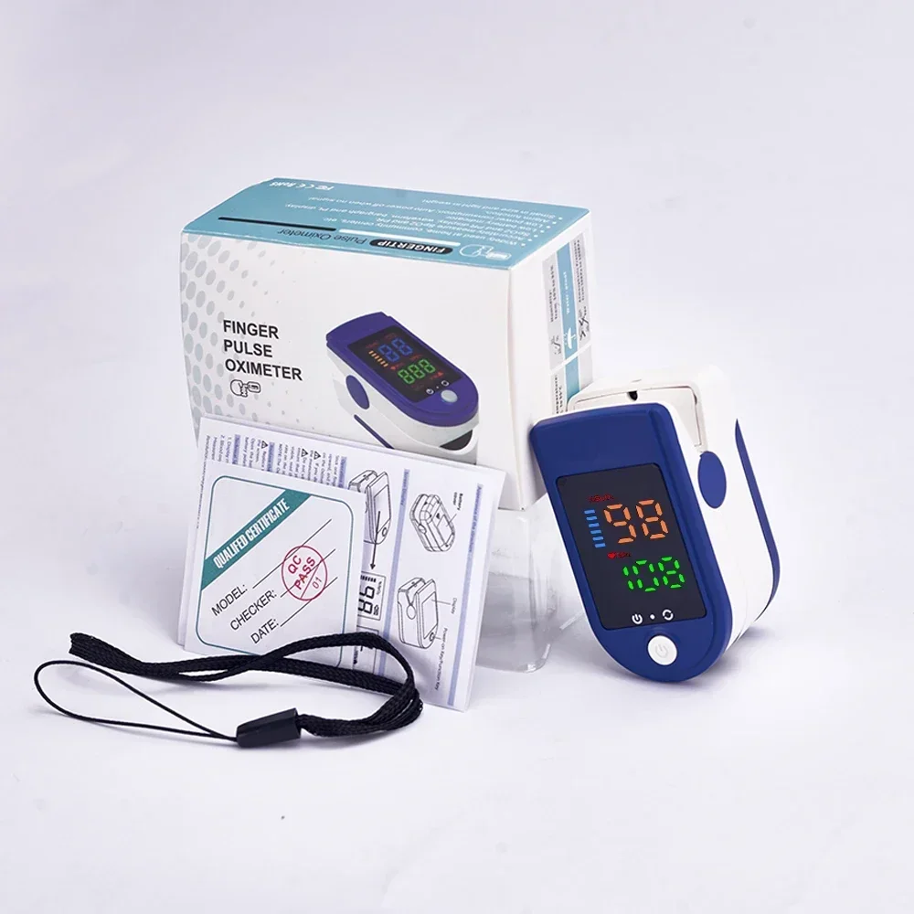 Finger Clip Oximeter Home Use Led Oximeter Home Use Meter Portable Visual Finger Clip Oximeter Saturation Mete